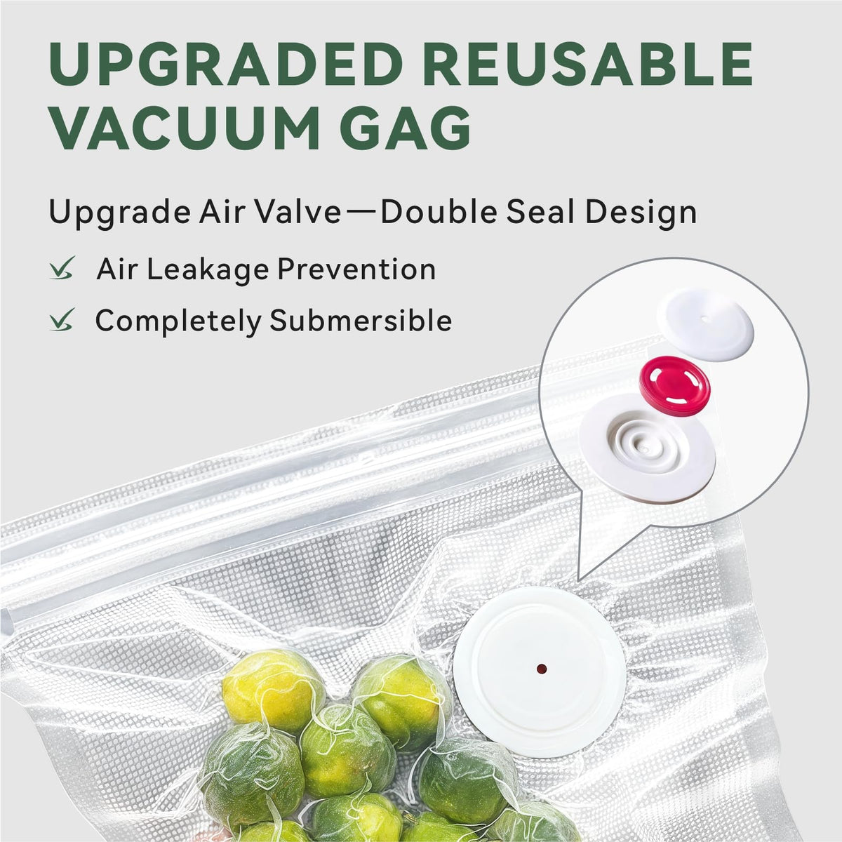 TTUGTTUG bags in use with double-zipper closure for secure sealing.
