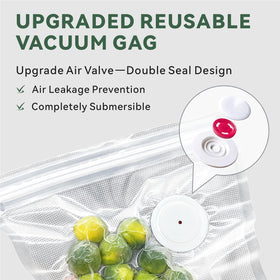 TTUGTTUG bags in use with double-zipper closure for secure sealing.