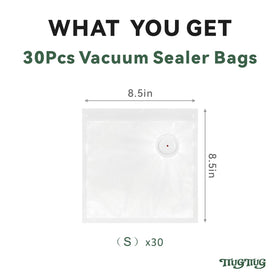 TTUGTTUG bag shows submersible air valve for complete immersion during cooking.