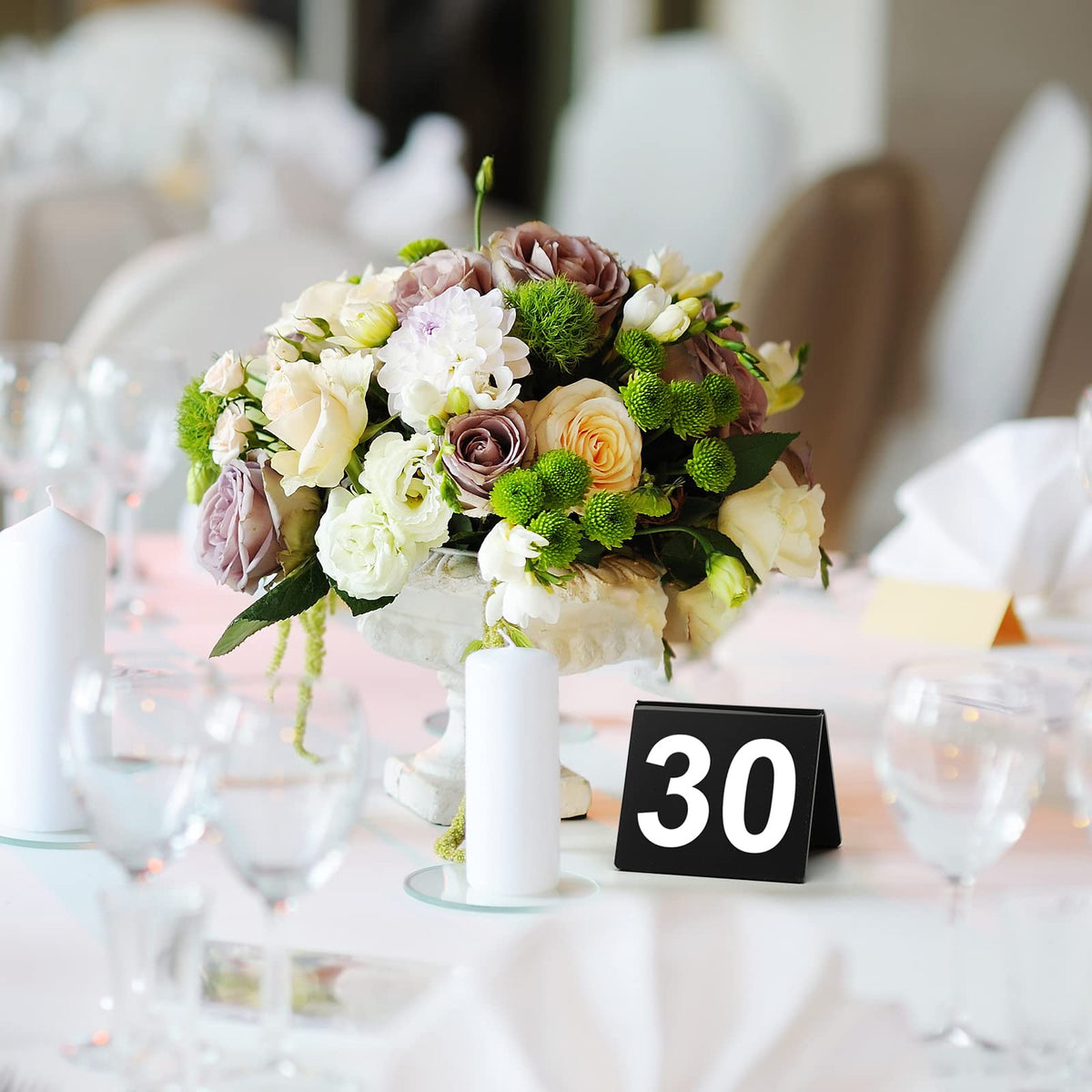 Tuanse restaurant seating numbers help guests find tables quickly
