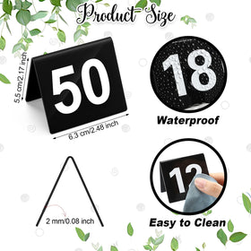 Tuanse table-number-stand free-standing for easy placement