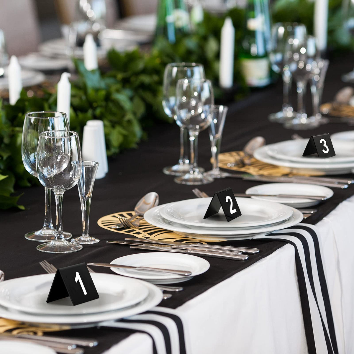 Tuanse wedding banquet table number sign aids seating flow