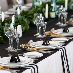 Tuanse wedding banquet table number sign aids seating flow