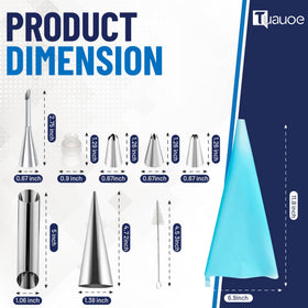 Tuauoe tubular cannoli molds form hollow shells ideal for desserts.