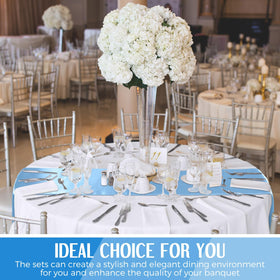 Tudomro disposable cloth and reusable runner for versatile event setup.
