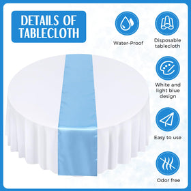 Tudomro wedding table decor set enhances guests dining experience.