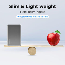 Tuffen long-lasting cooling keeps lunches fresh through school or work.