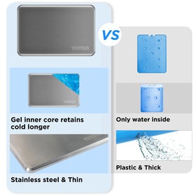 Tuffen stainless steel cooling shell shows durable, non-toxic reuse for safe reuse.
