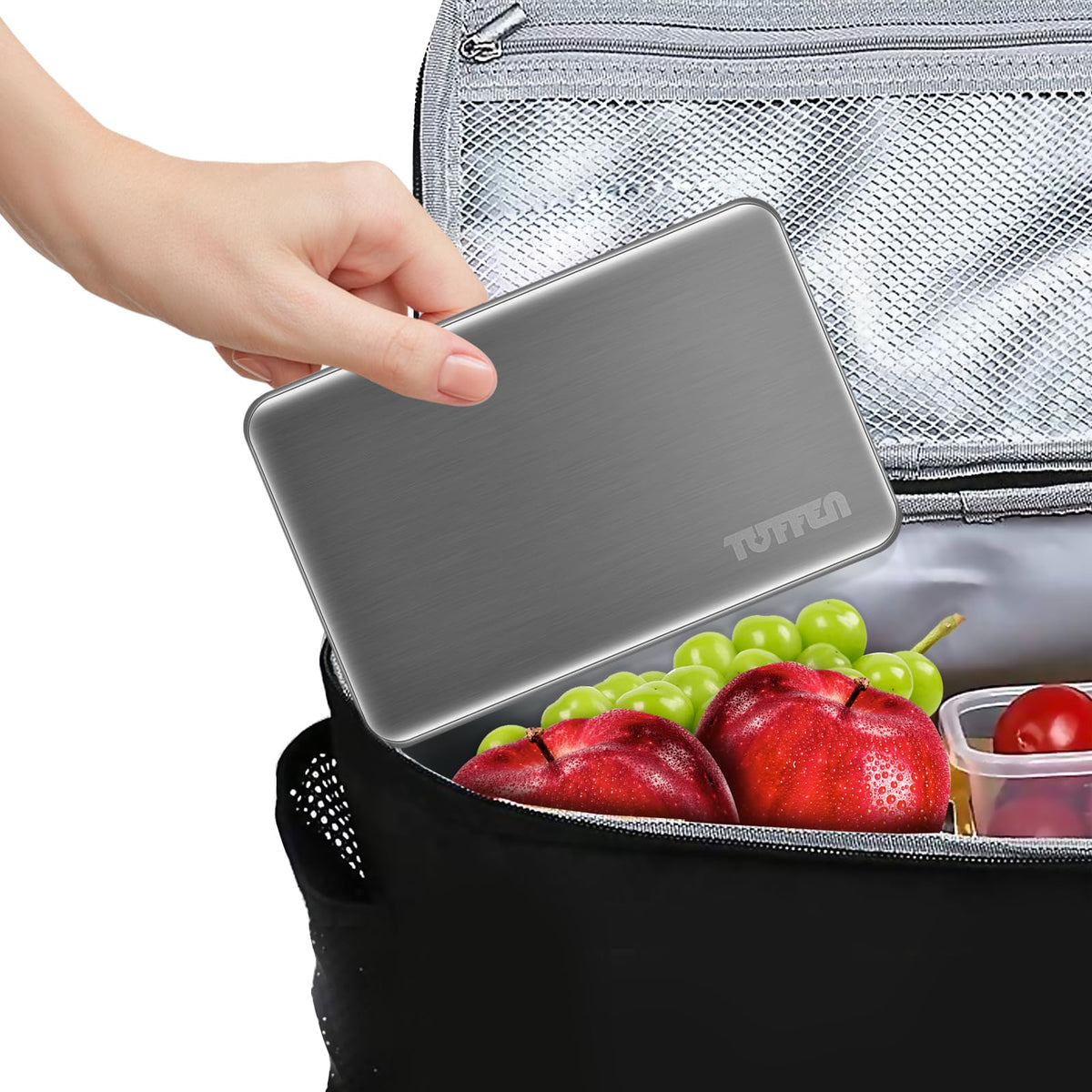 Tuffen two-pack set provides extra cooling for family picnics.