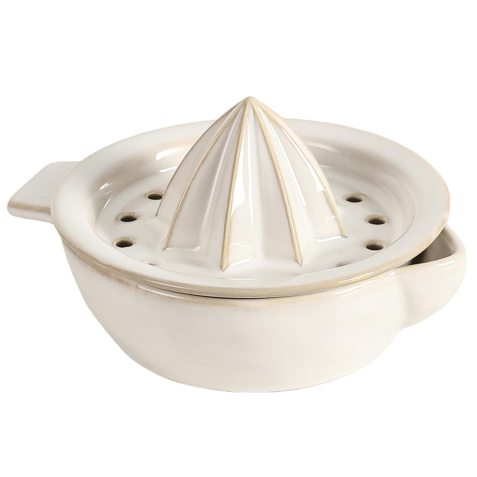 Tuioyoc ceramic citrus juicer lid for seed-free juice and easy filtering.