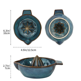 Tuioyoc ceramic juicer with non-slip bottom for stable juicing