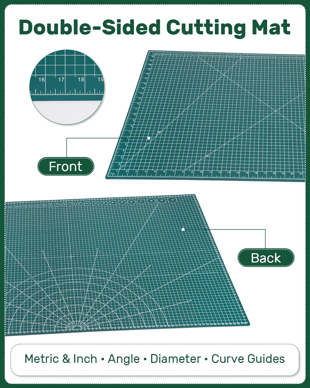 Tujurich thick PVC construction protects surfaces and keeps tools safe.