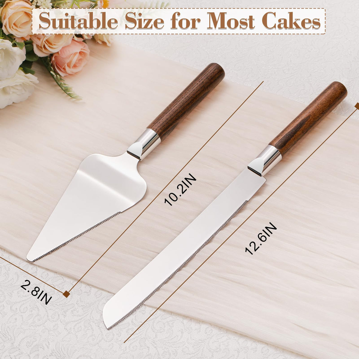 TUKDAK bridal gift box showcasing a refined cake cutting set