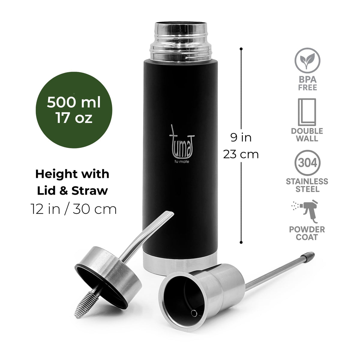 Tuma Tu Mate Automate thermometer included enables precise water temperature checks