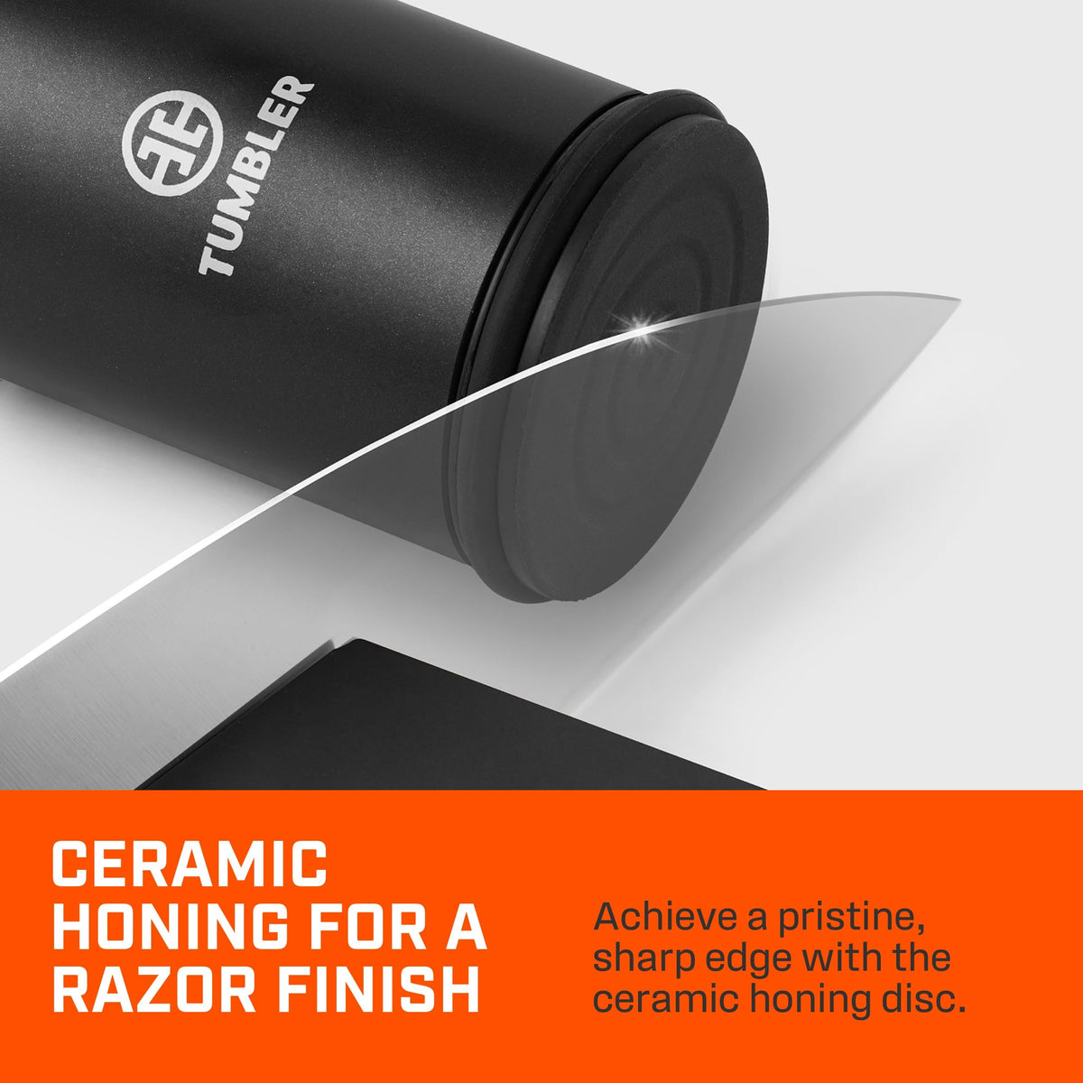 TUMBLER Pro ultra-durable resin body for long-lasting kitchen use.