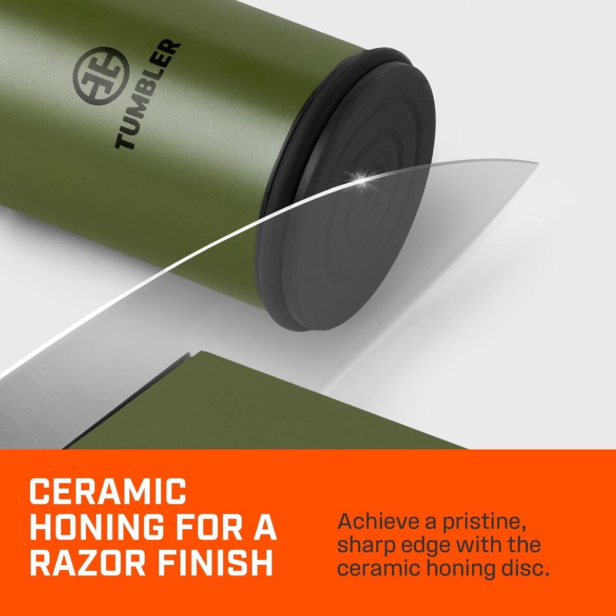 Tumbler Pro ultra-durable resin body endures daily kitchen use.