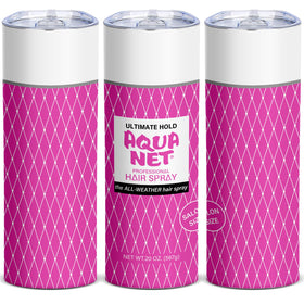 TUMBTU hairspray-pattern 20oz tumbler keeps drinks stylish on the go.