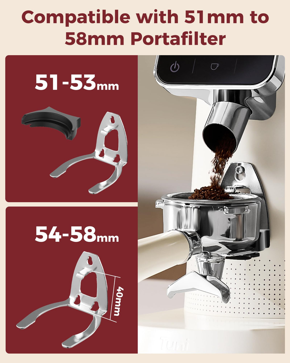 Tuni G2 included accessories and soft brush support easy cleaning.