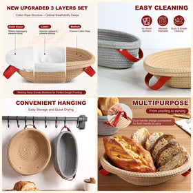 Tunyet silicone baking mat provides nonstick surface and simple cleanup