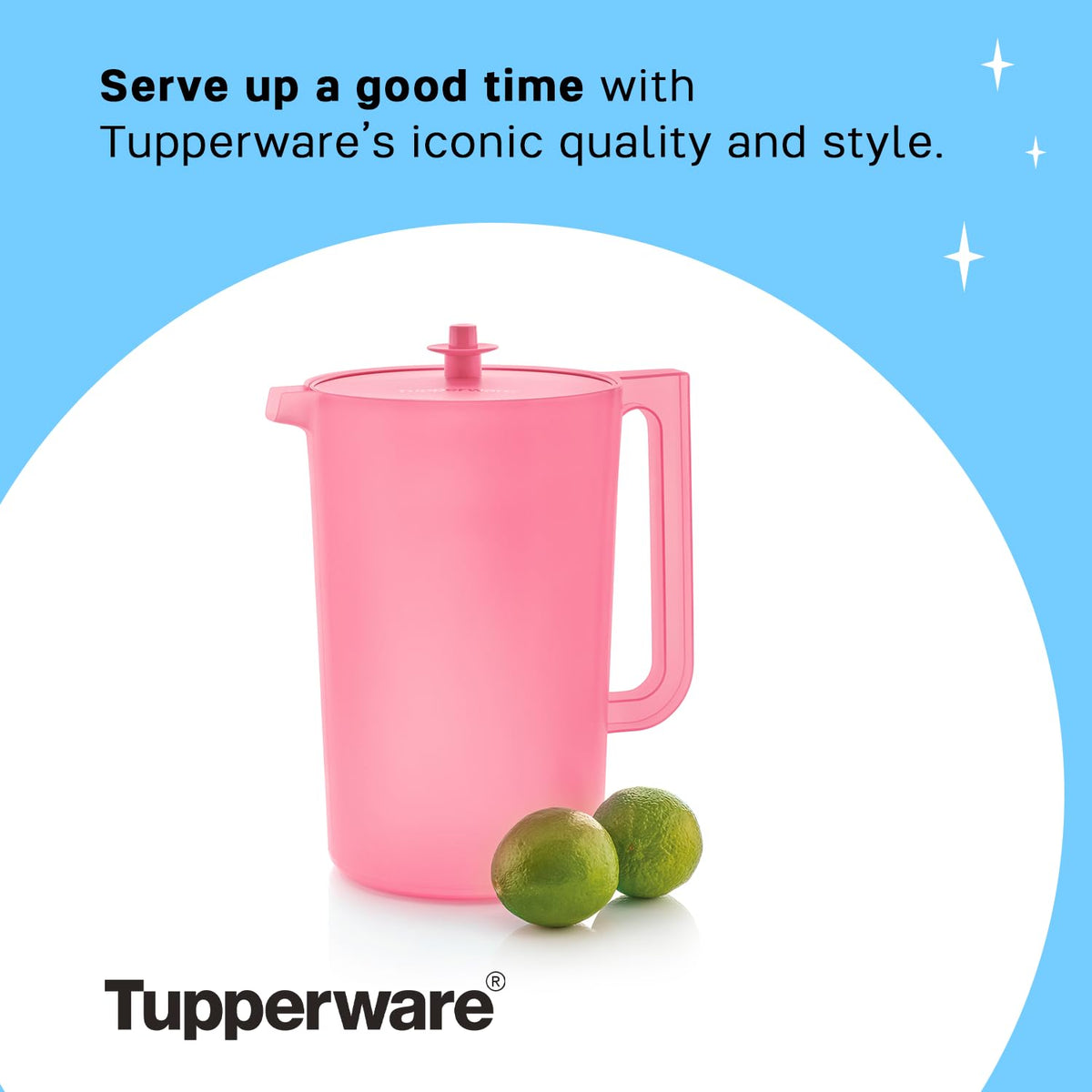 Tupperware Heritage BPA-free design offers peace of mind.