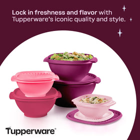 Tupperware Heritage BPA-free material supports safe, everyday kitchen use.