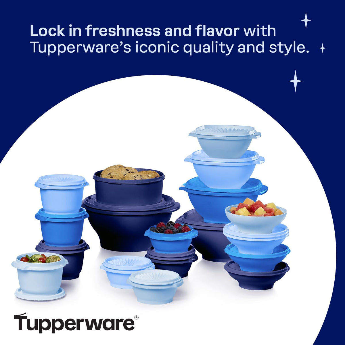 Tupperware Heritage BPA-free material emphasized for safe daily use