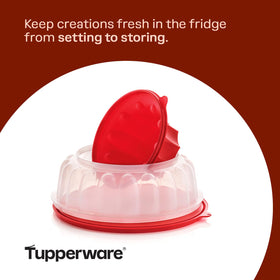 Tupperware Jel Ring is dishwasher-safe and durable for busy kitchens.