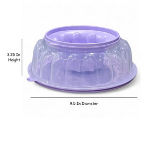 Tupperware Jel Ring Mold is dishwasher safe and BPA free
