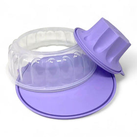 Tupperware Jel Ring Mold showing removable center for easy unmolding