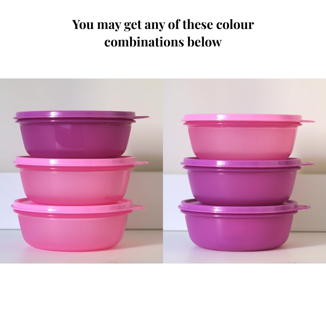 Tupperware Leftover Bowl Set shows airtight seal for mess-free fridge storage.