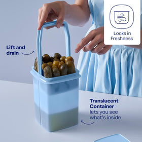 Tupperware Pick-a-deli dishwasher safe for convenient cleaning.