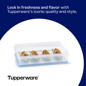 Tupperware Snack-Store keeps fridge snacks organized and accessible