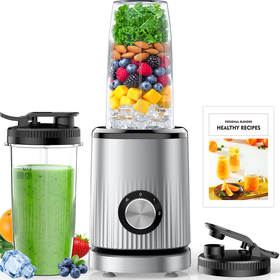 Turelar blender 20000rpm motor delivers fast, smooth blends for ice and fruit