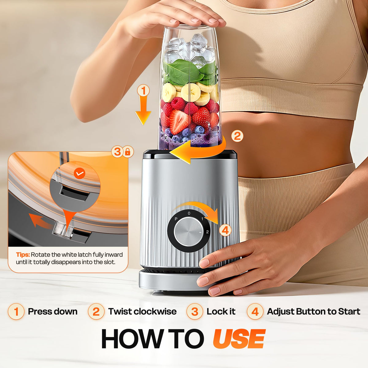 Turelar adjustable-speed control preserves nutrients and handles tough ingredients