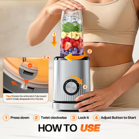 Turelar adjustable-speed control preserves nutrients and handles tough ingredients