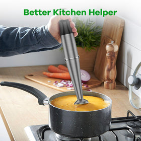 Turelar BPA-free blades ensure safe contact with ingredients.