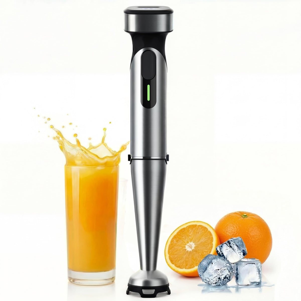 Turelar cordless immersion blender with rechargeable battery for quick smoothies