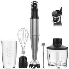 Turelar immersion blender 1100W body for silky soups and sauces.