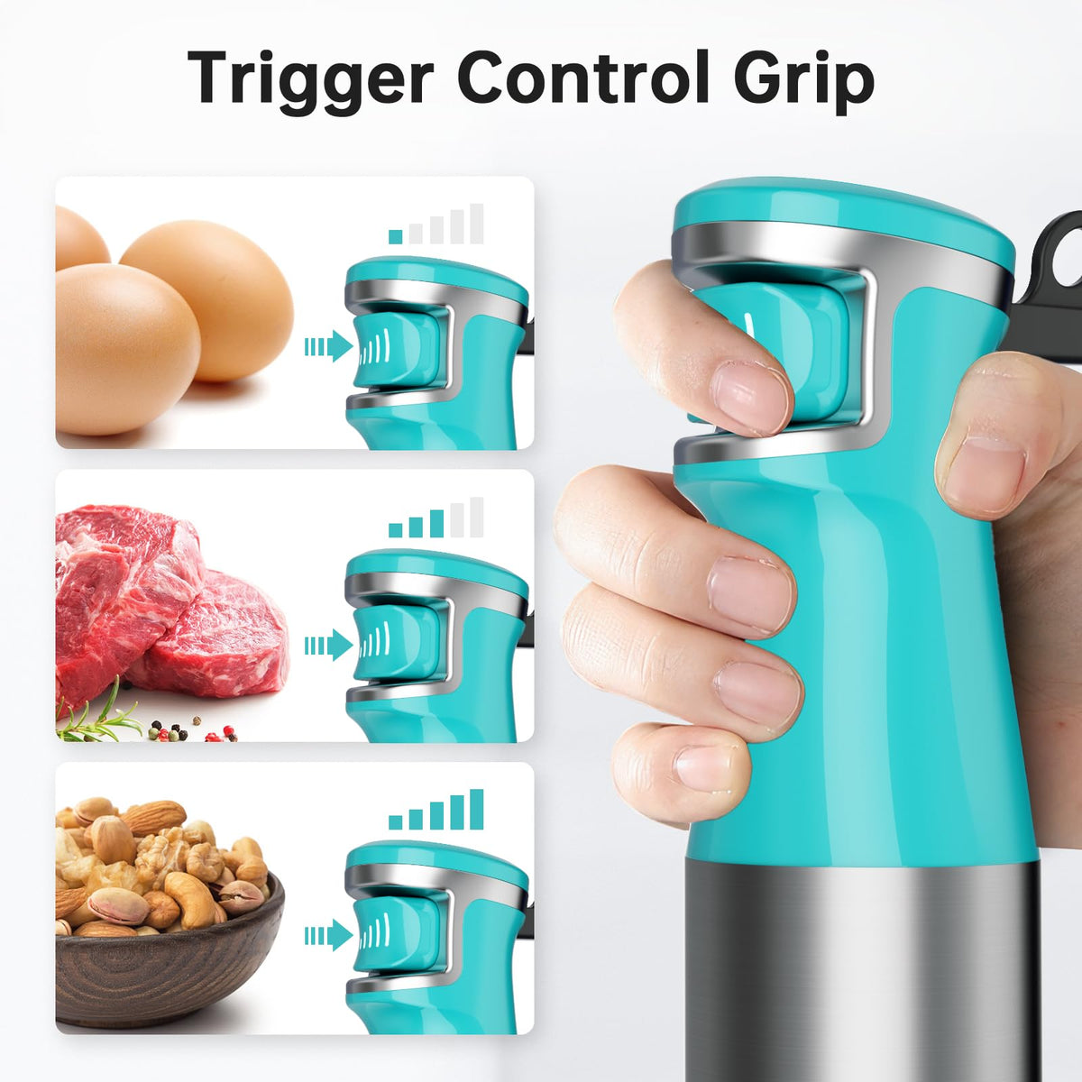 Chopper attachment from Turelar for easy ingredient prep and sauces.