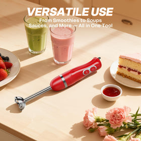 Turelar immersion blender is detachable for easy cleaning after use.