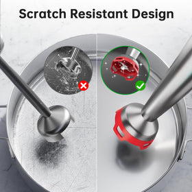 Turelar safety features and BPA-free blades promote safe, reliable use with hot ingredients