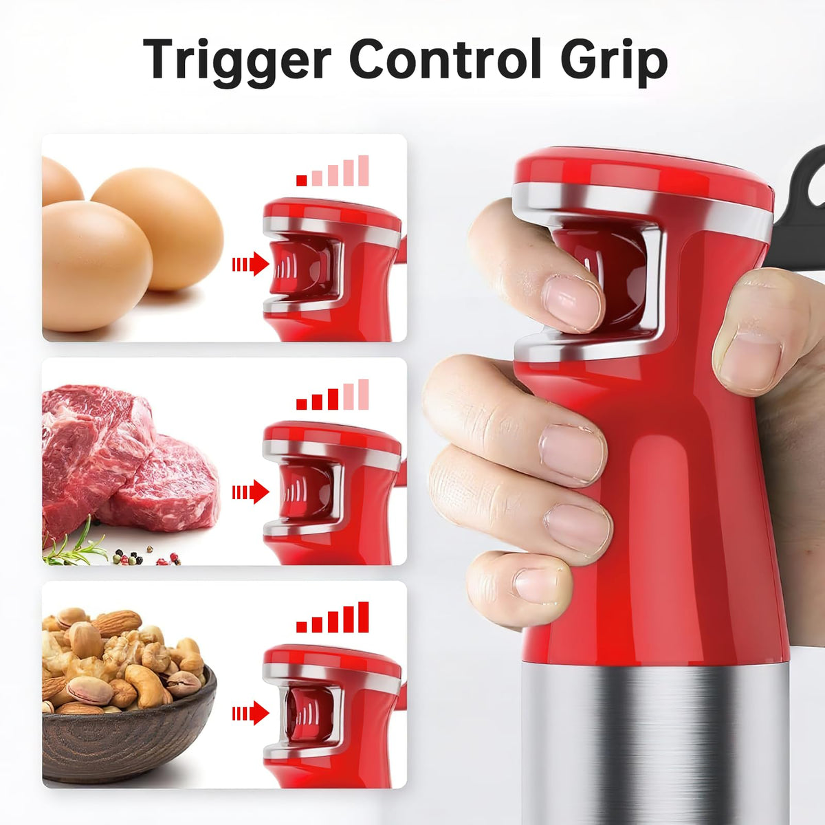 Turelar immersion blender whisk attachment for fluffy dressings and light batters