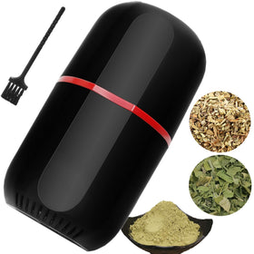 Turimon electric herb grinder exterior shows compact, easy-to-store design for busy kitchens.