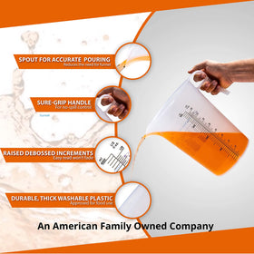 Turnah heavy-duty polypropylene pitcher ready for tough tasks