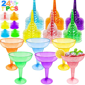 TurnMeOn multicolor margarita glass top for vibrant Cinco de Mayo celebrations.