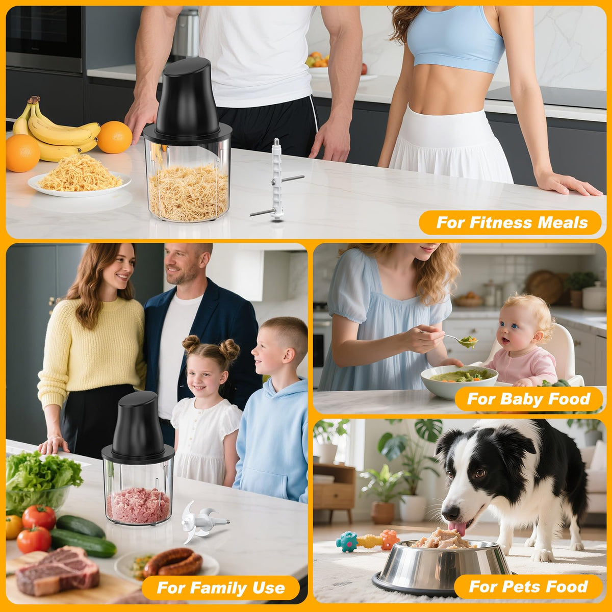 TURNRISE electric shredder shown as a versatile kitchen gift