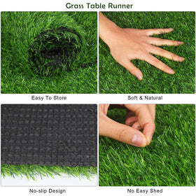 Turstin drainage-backboard feature aids quick cleanup after outdoor events.