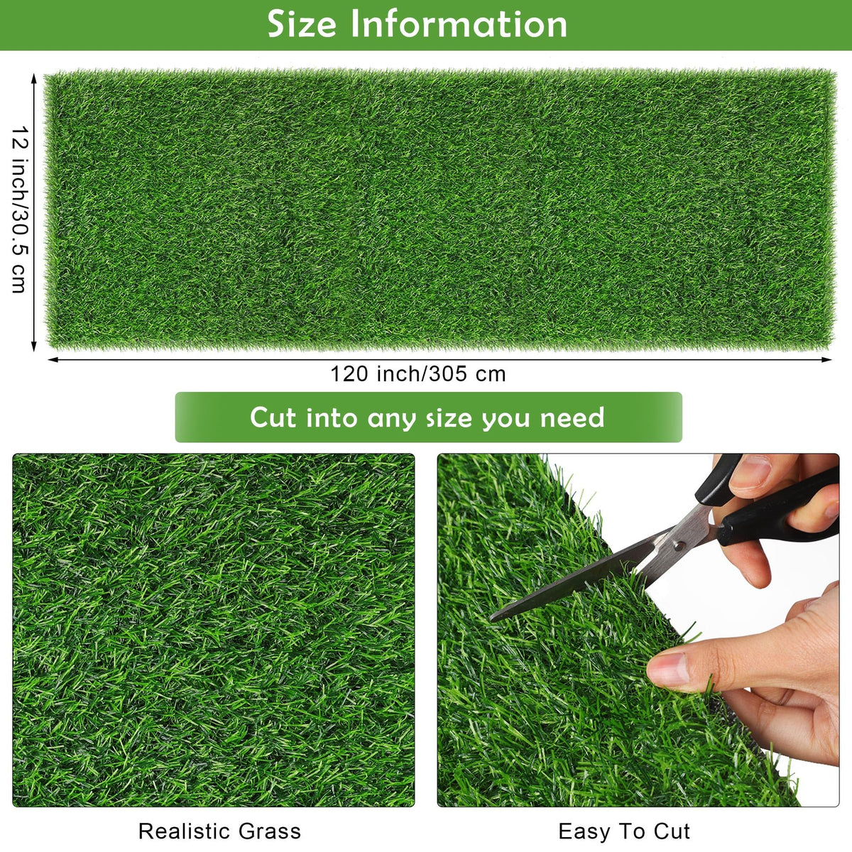 TURSTIN green grass table decor on a banquet table enhances spring and summer events