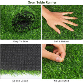 TURSTIN rolled artificial grass runner storage ready for easy packing.