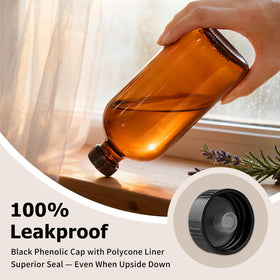 Turvono phenolic cap seal provides airtight closure for freshness